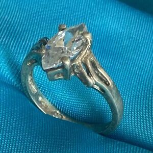 AQL Striking Marquee Sim Diamond in Sterling Silver